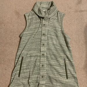 Matilda Jane heathered green vest
